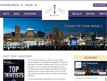 Tablet Screenshot of lightstreetdental.com